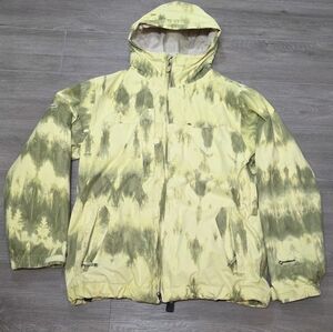Rare 686 Mens Large Manual Limited Edition Snowboarding Jacket Green Yellow